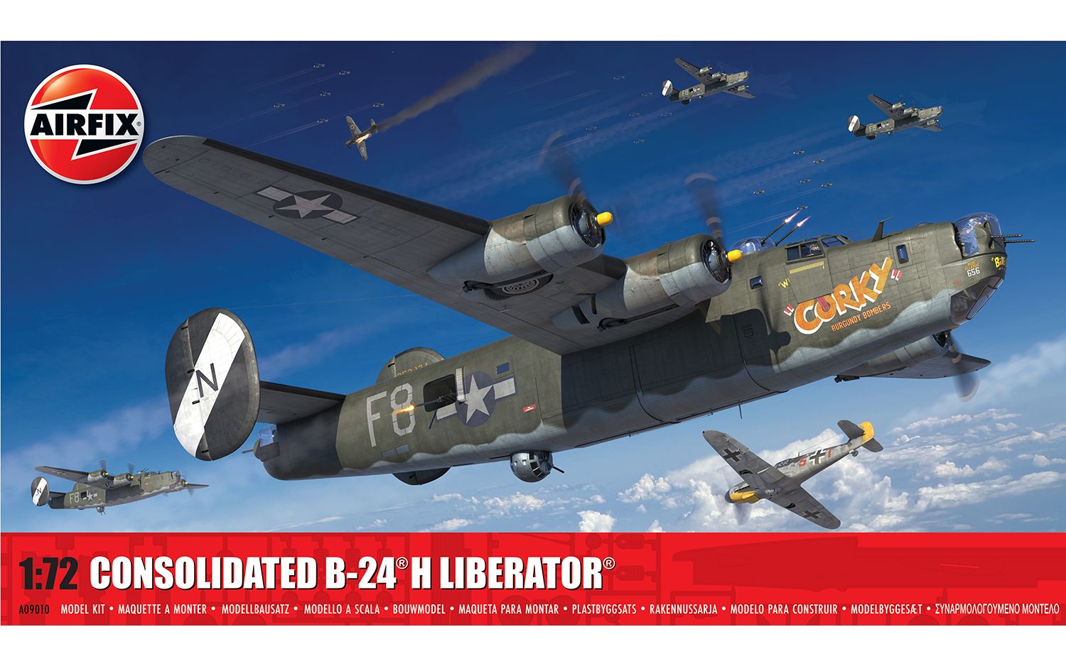 Airfix 2024 Release Consolidated B24H Liberator 1/72nd scale Mann's