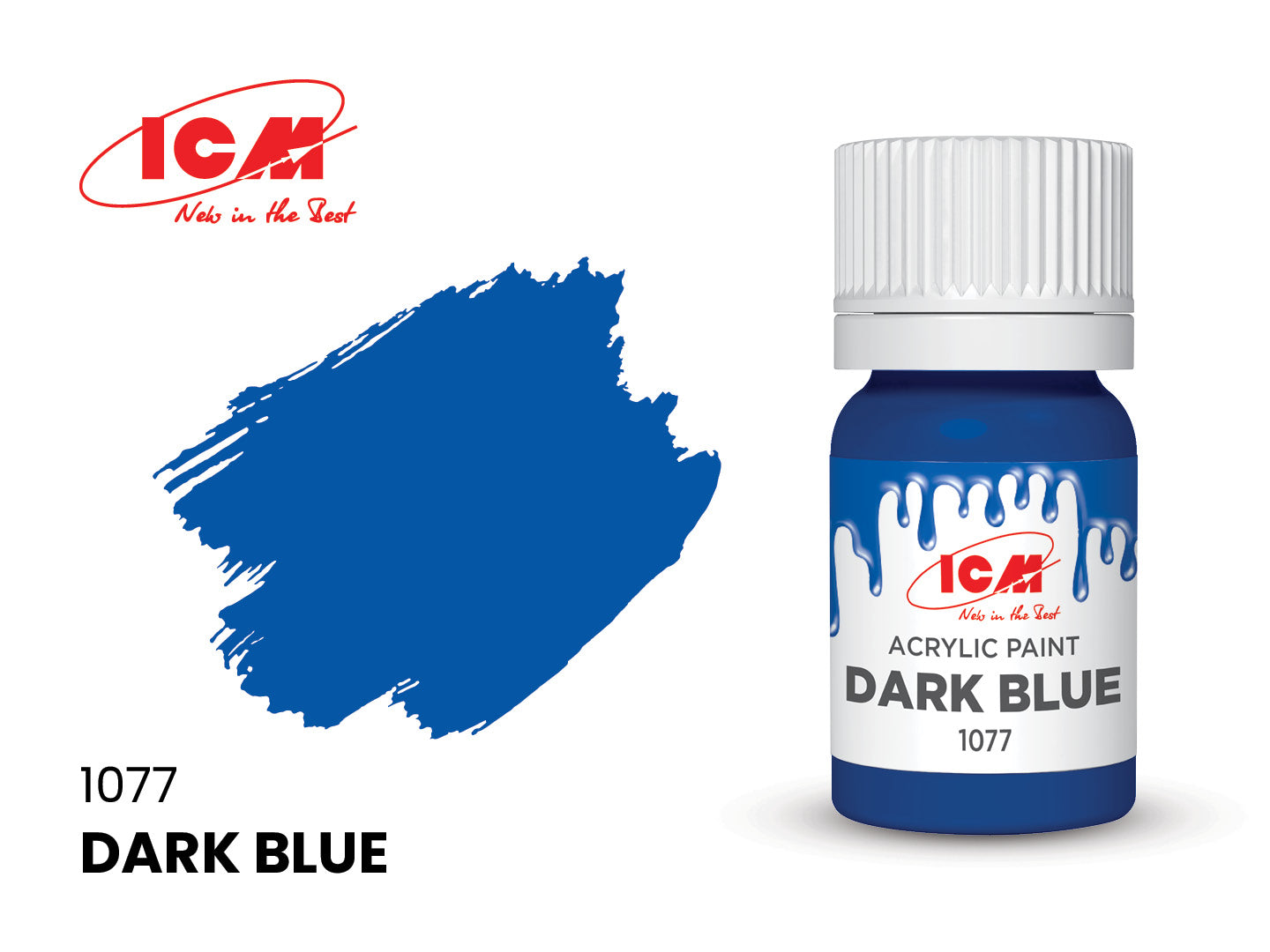 ICM Paint 1077 - Dark Blue