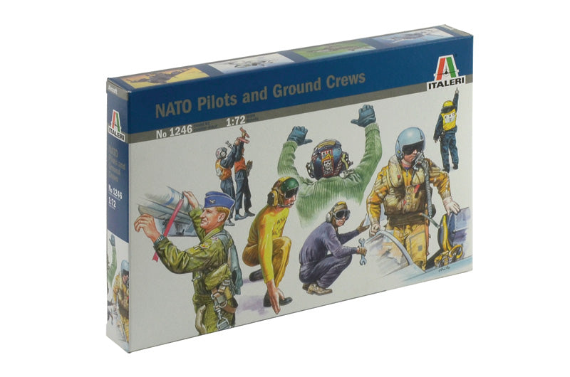 Italeri 1/72nd scale NATO Pilots and Ground Crew