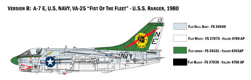 Italeri 1/72nd scale A-7E Corsair II