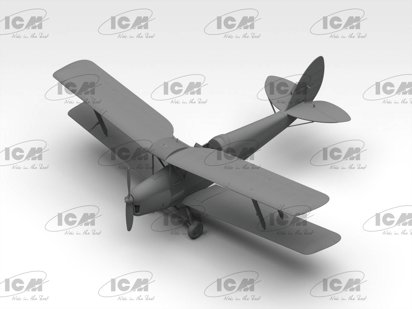 ICM 1/32nd scale de Havilland D.H.82a Tiger Moth with WWII RAF Cadets