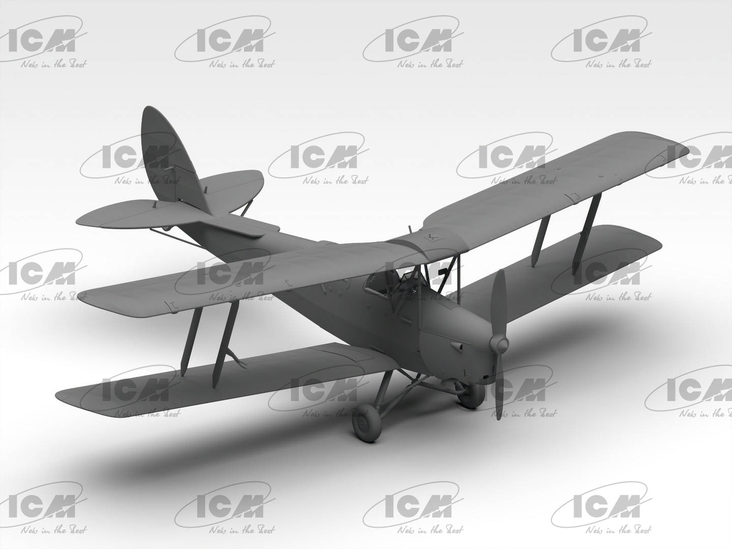 ICM 1/32nd scale de Havilland D.H.82a Tiger Moth with WWII RAF Cadets