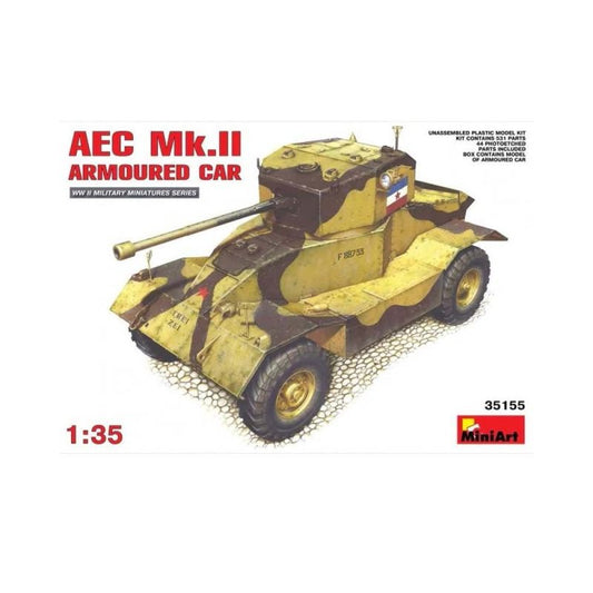 Miniart 1/35th scale AEC Mk.II Armoured Car