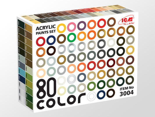 ICM Complete Paint Set - 80 colours (Preorder)