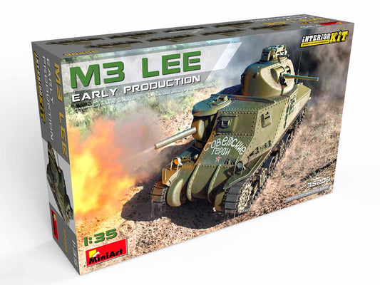 Miniart 1/35th scale M3 Lee Early Prod. - Full interior Kit