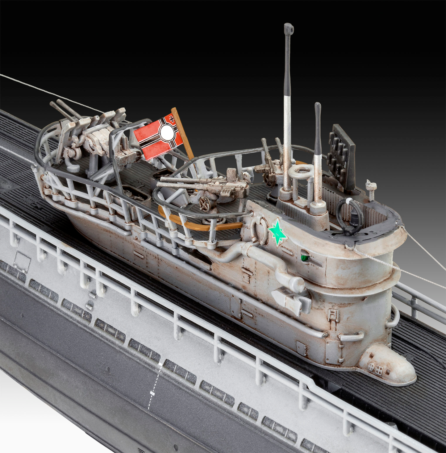 Revell 1/144th scale German U-boat Type IX C/40 (U-190)