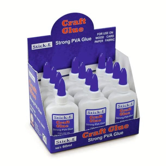 Stick-E Strong PVA Glue, 60ml