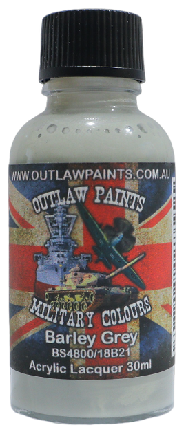 Outlaw Lacquer OP153 - RAF Barley Grey