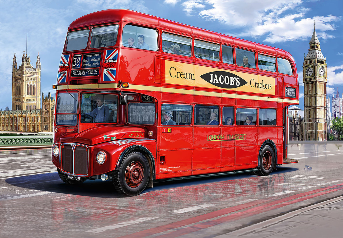 Revell 1/24th scale Platinum Edition AEC Routemaster London Bus