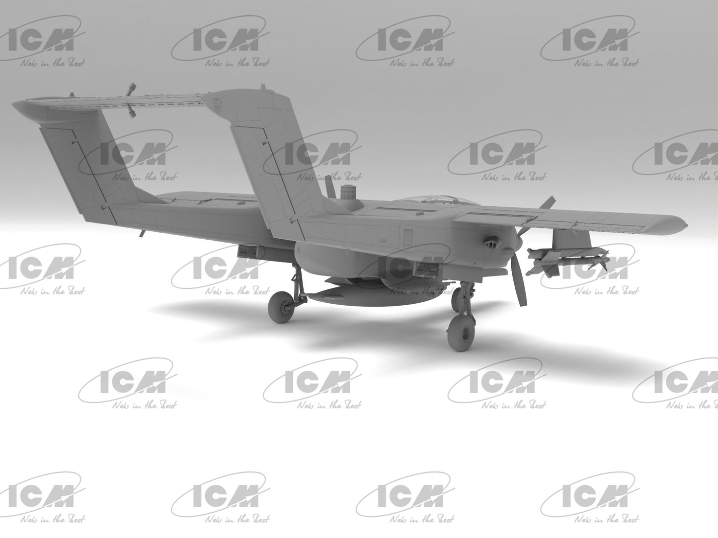 ICM 1/48th scale 1991 'Desert Storm' OV-10A and OV-10D+