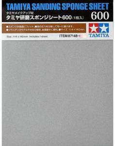 Tamiya Sanding Sponge Sheet 600 Grit