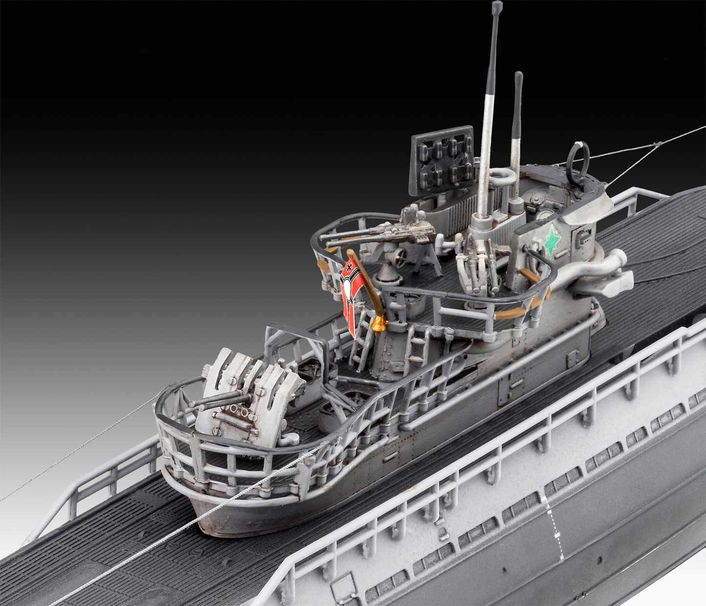 Revell 1/144th scale German U-boat Type IX C/40 (U-190)