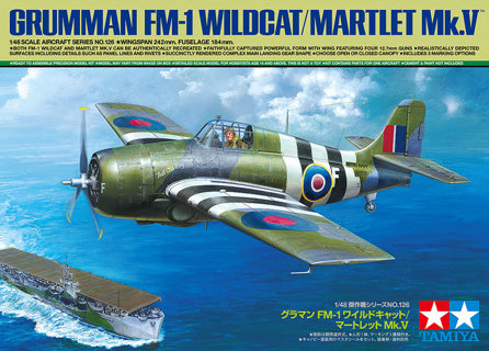 Tamiya 1/48th scale Grumman FM-1 Wildcat / Martlet Mk.V