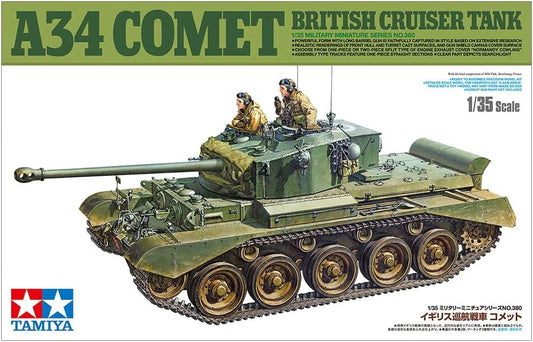 Tamiya 1/35th scale British Cruiser Tank A34