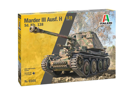 Italeri 1/35th scale Sd.Kfz 138 Ausf.H Marder