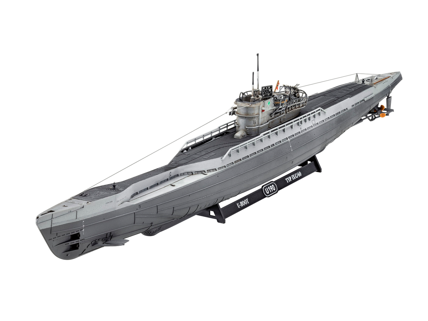 Revell 1/144th scale German U-boat Type IX C/40 (U-190)