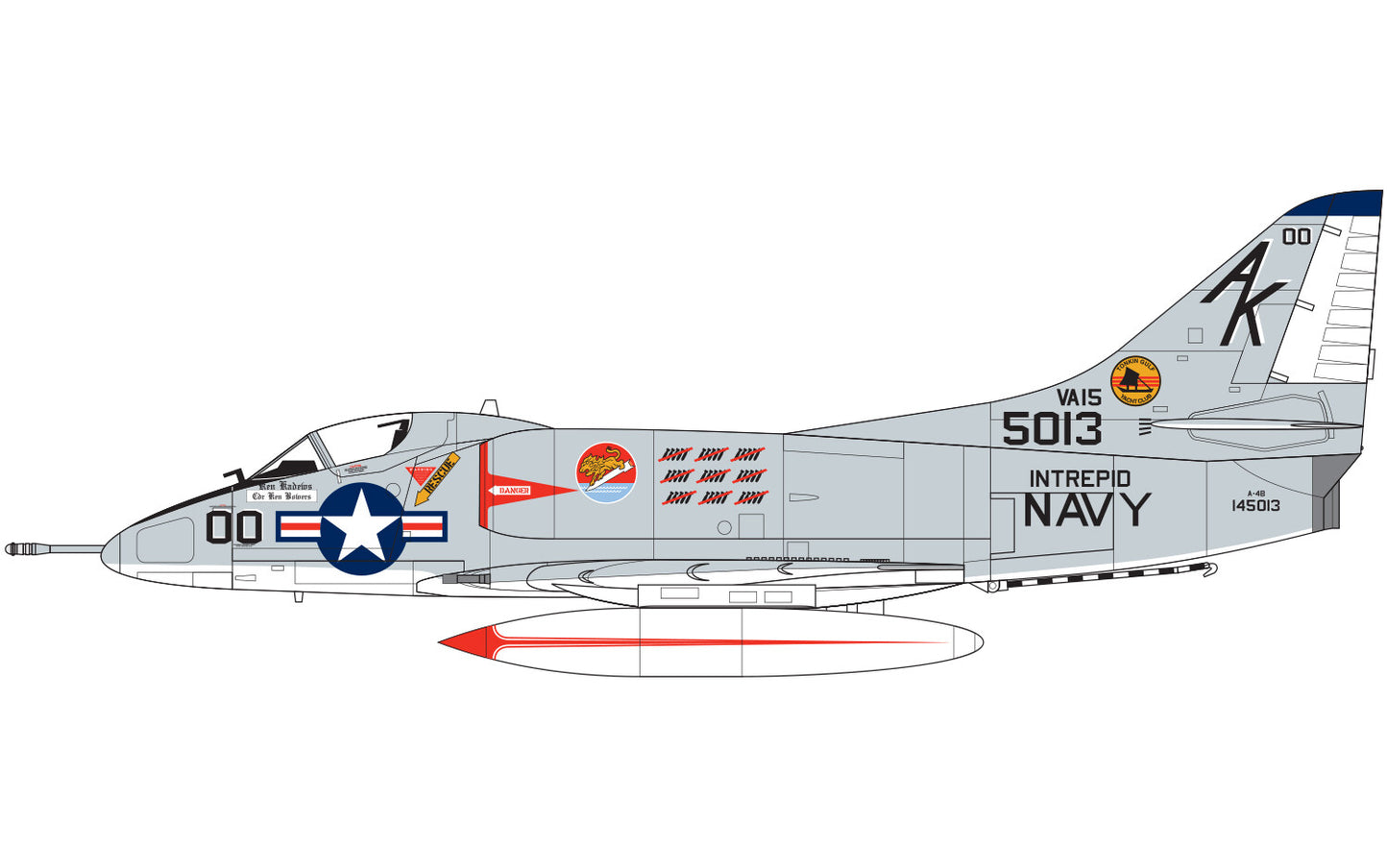 Airfix 1/72nd Scale Douglas A-4B Skyhawk