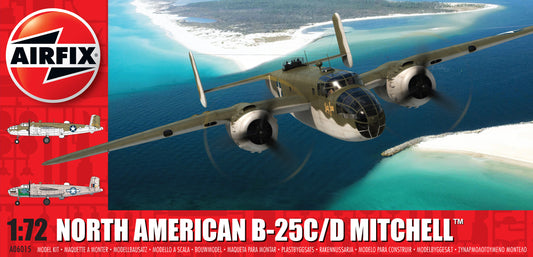 Airfix 1/72nd scale North American B25C/D Mitchell