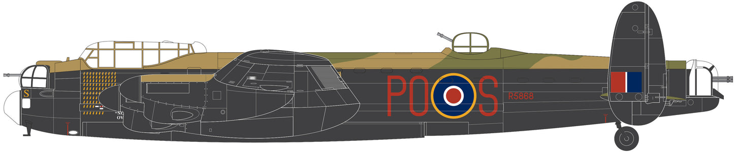 Airfix 1/72nd scale Avro Lancaster B.III