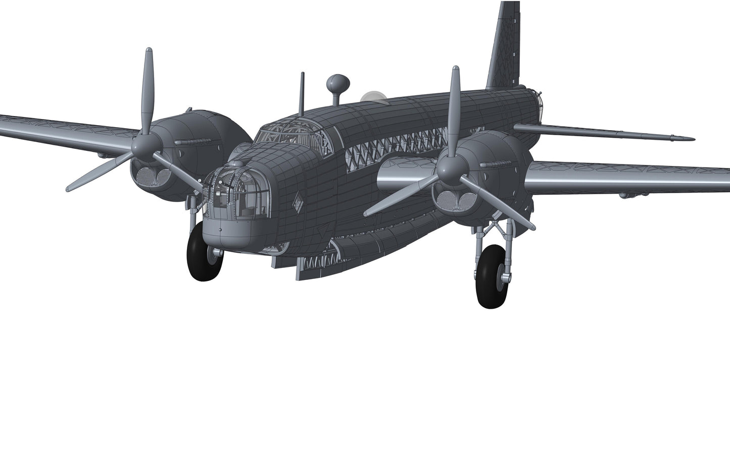 Airfix 1/72nd scale Vickers Wellington Mk.II