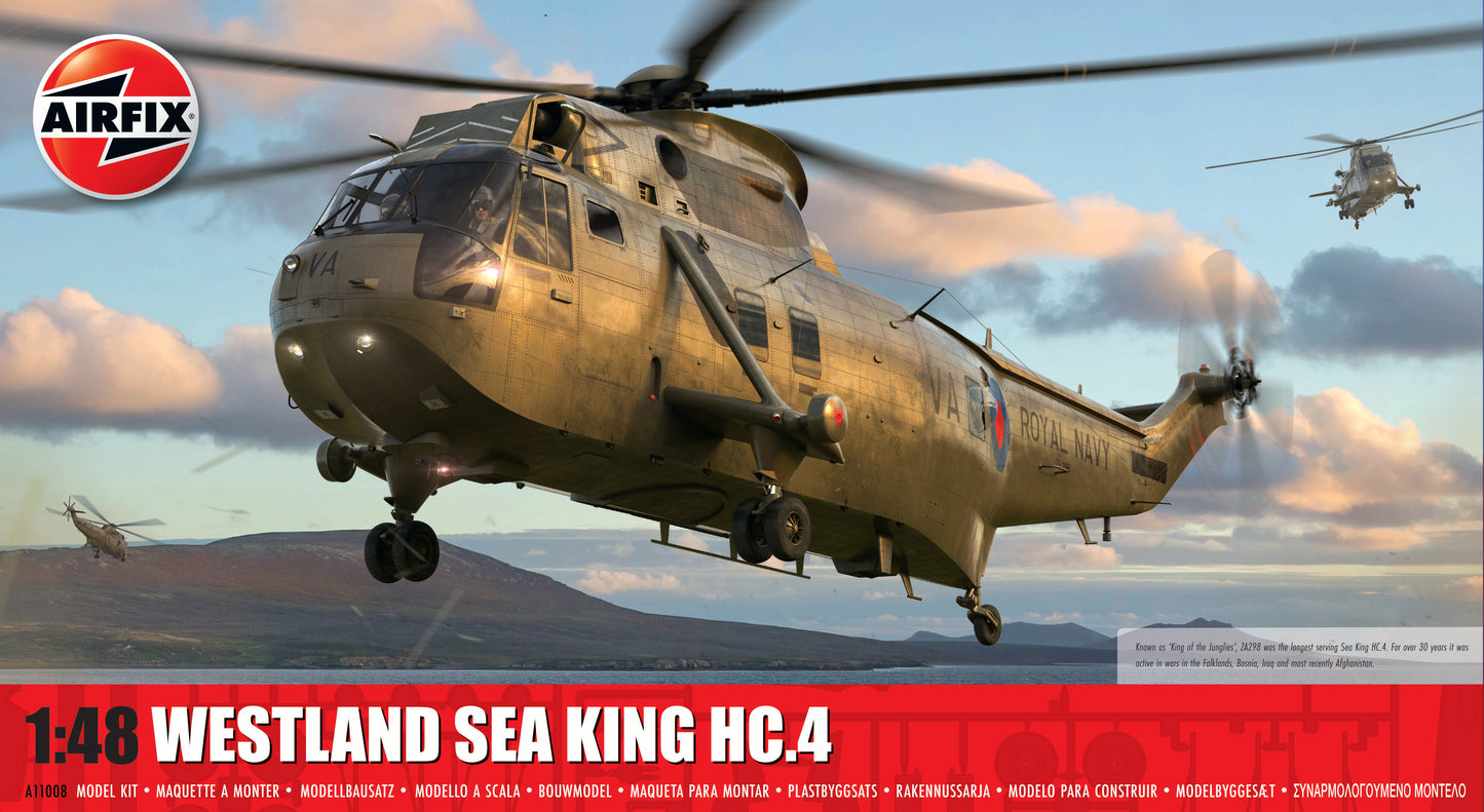 Airfix 1/48th scale Westland Sea King HC.4