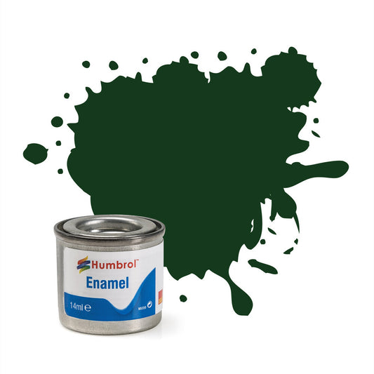 Humbrol Enamel No 3 Brunswick Green Gloss