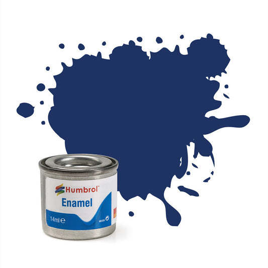 Humbrol Enamel No 15 Midnight Blue   Gloss