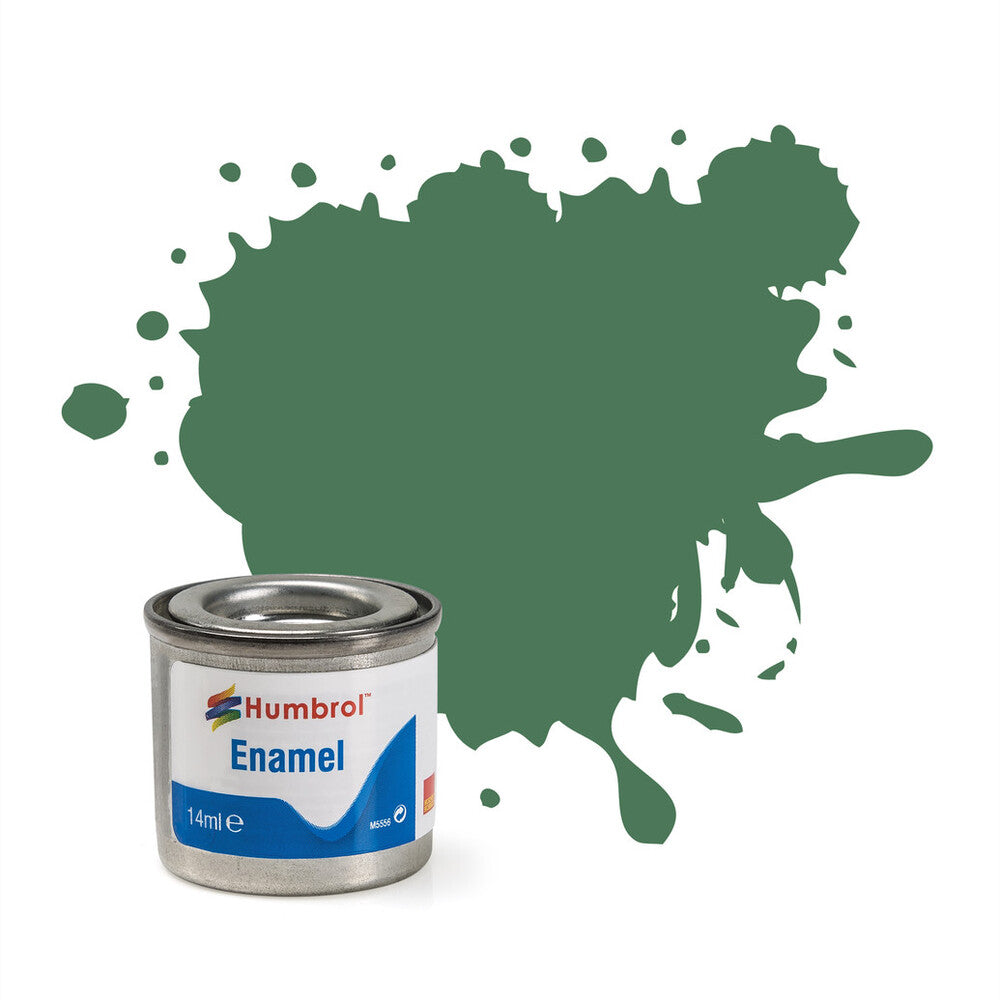 Humbrol Enamel No 101 Mid Green   Matt