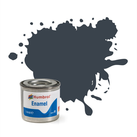 Humbrol Enamel No 32 Dark Grey   Matt