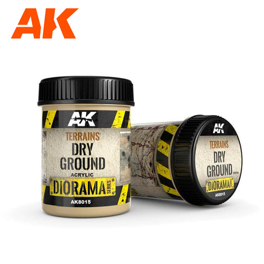 AK Interactive Terrains Dry Ground Acrylic Diorama Compound