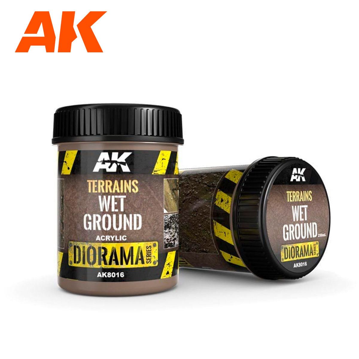 AK Interactive Terrains Wet Ground Acrylic Diorama Compound