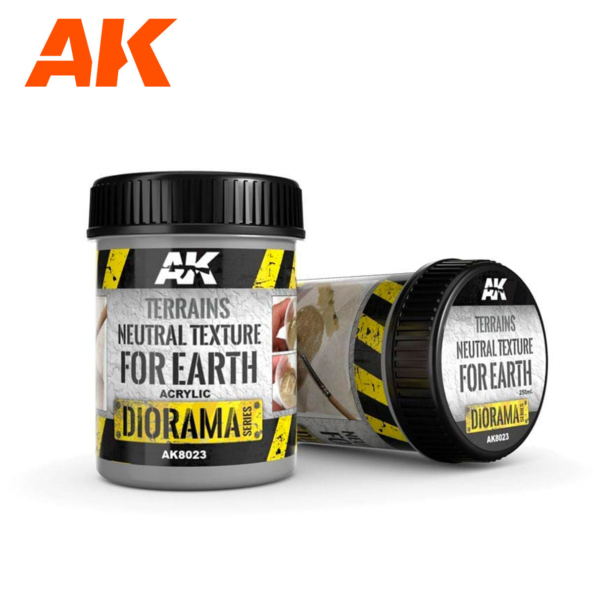 AK Interactive Terrains Neutral Texture for Earth (fine) Acrylic Diorama Compound