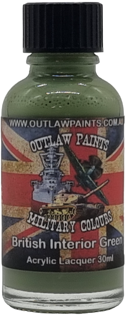 Outlaw Lacquer OP62 - British Interior Green