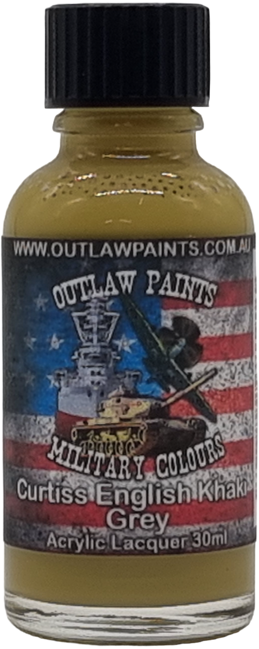 Outlaw Lacquer OP40 - US Curtiss English Khaki Grey