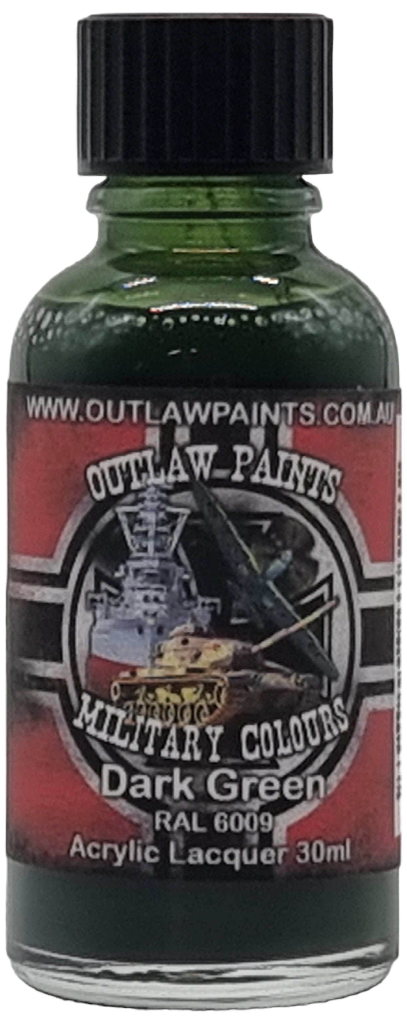 Outlaw Lacquer OP67 - German Dark Green