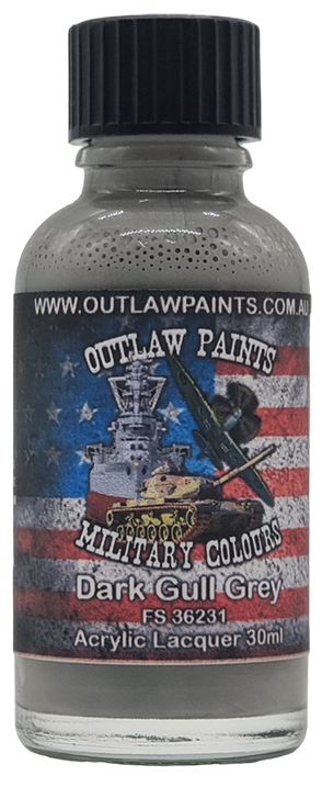 Outlaw Lacquer OP24 - US Dark Gull Grey