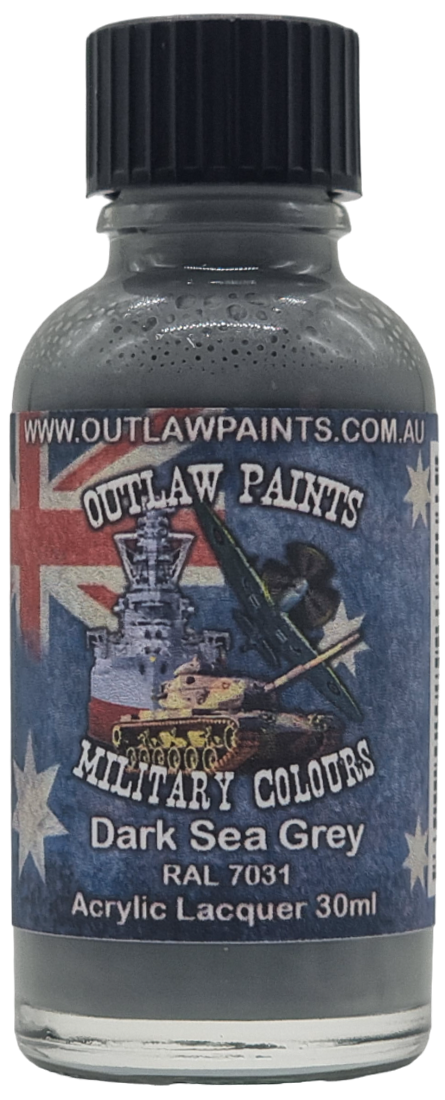 Outlaw Lacquer OP124 - Australian Dark Sea Grey