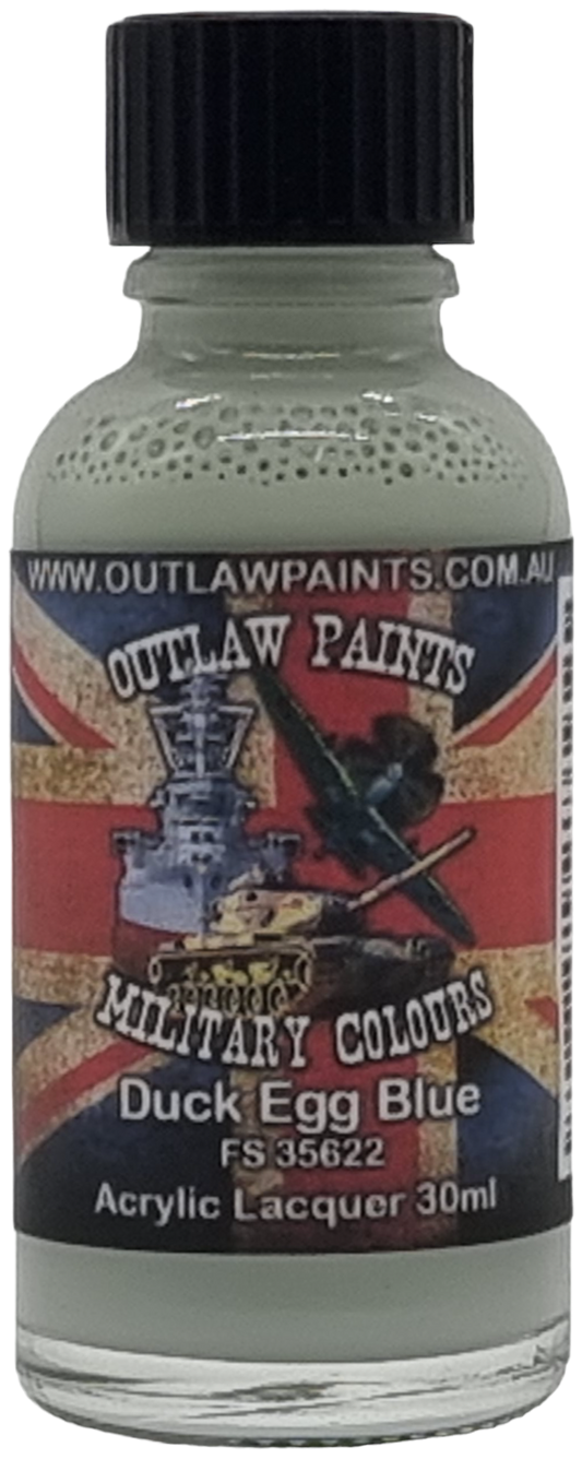 Outlaw Lacquer OP56 - British Duck Egg Blue