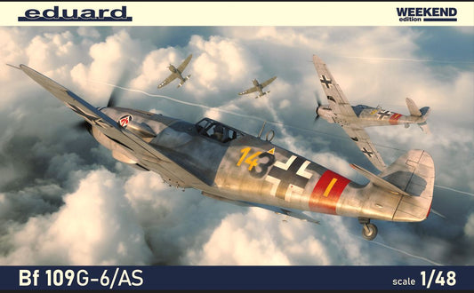 Eduard 1/48th scale Messerschmitt Bf-109G-6/AS Weekend Edition