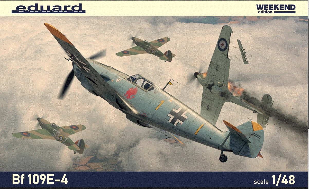 Eduard 1/48th scale BF-109E-4