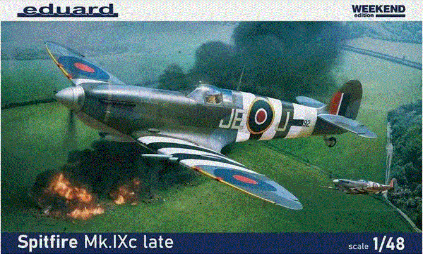 Eduard 1/48th scale Spitfire F Mk.IXc late Weekend Edition