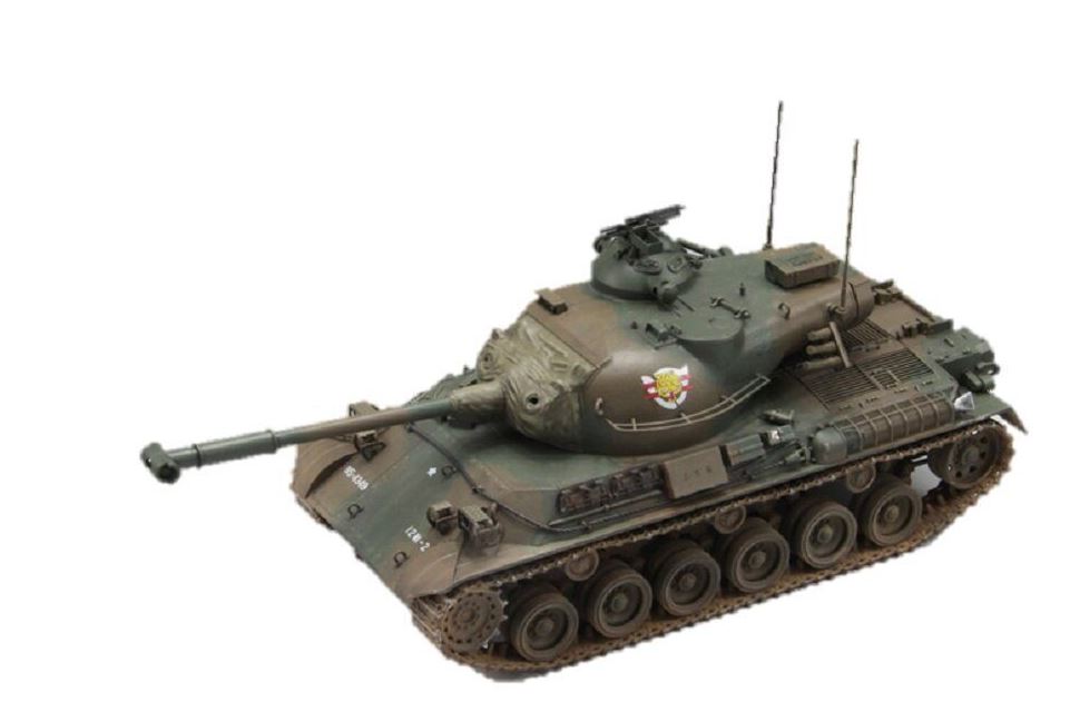 Finemolds 1/35th scale JGSDF MBT Type 61 Upgraded