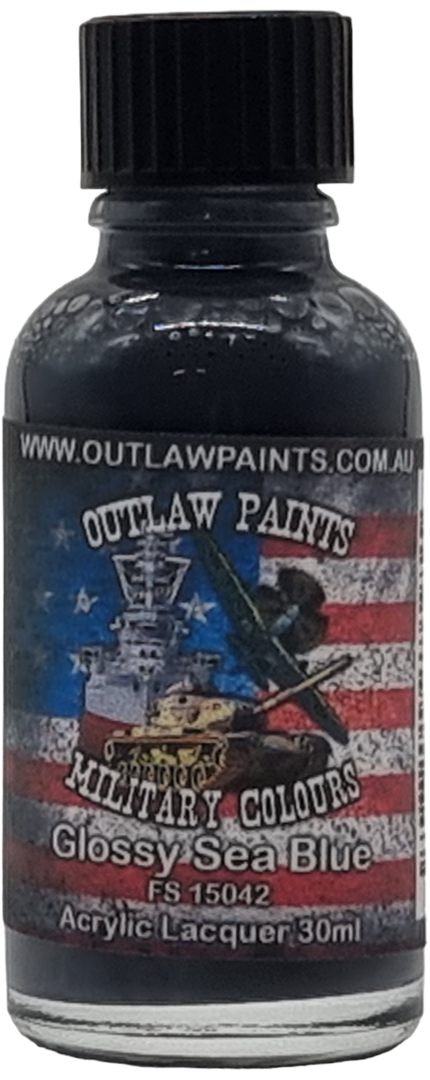 Outlaw Lacquer OP26 - US Glossy Sea Blue