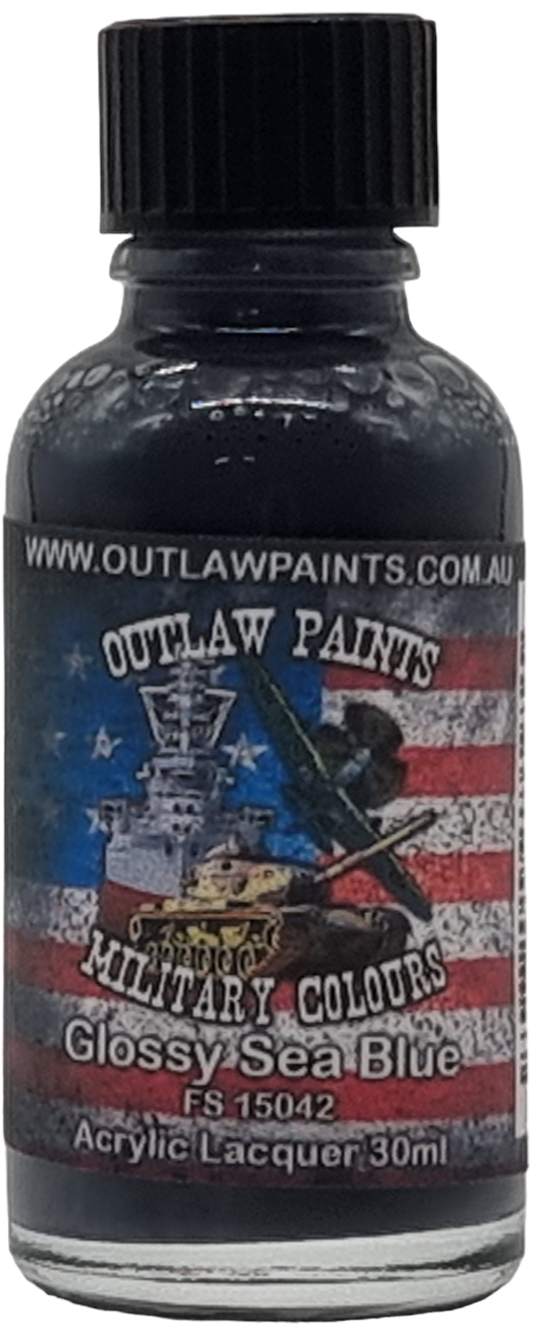 Outlaw Lacquer OP26 - US Glossy Sea Blue