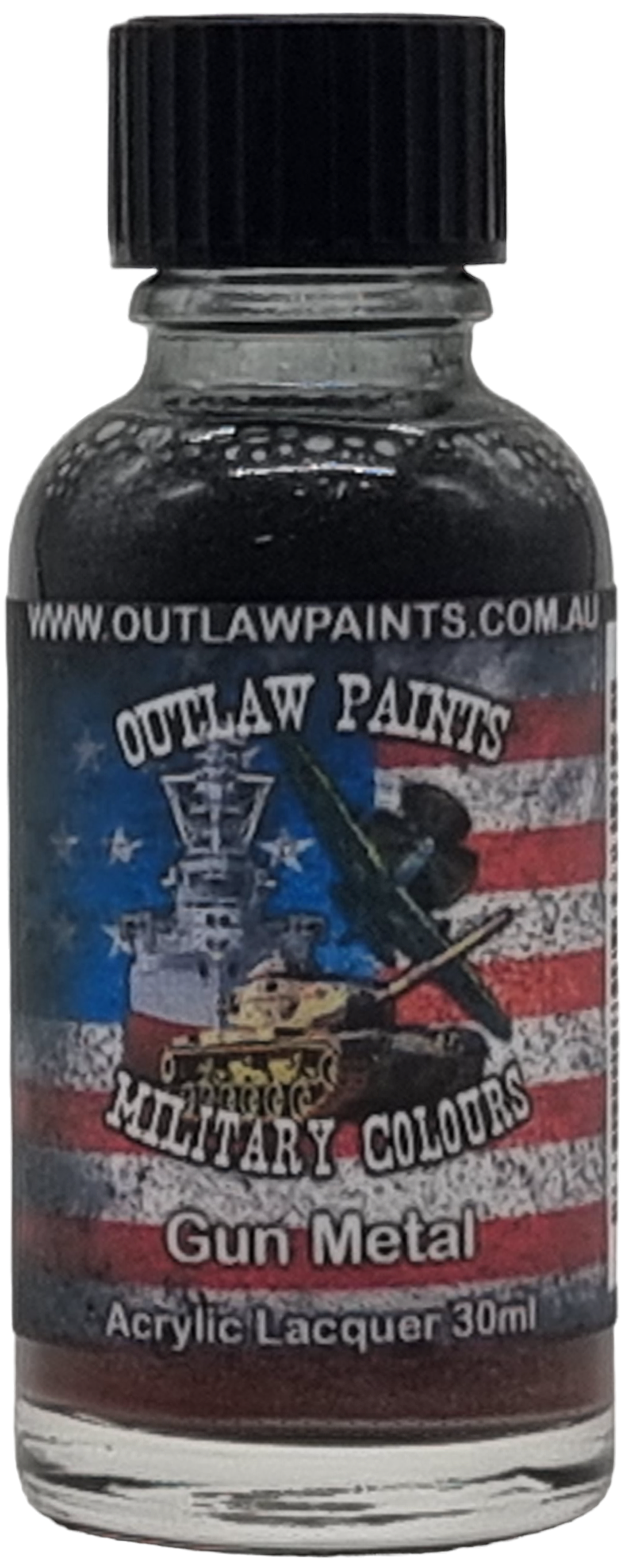 Outlaw Lacquer OP50 - US Gun Metal