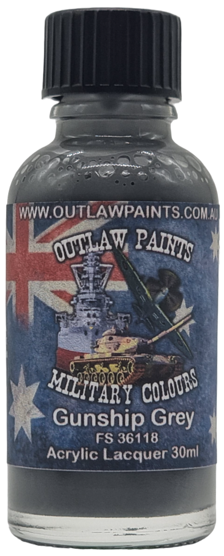 Outlaw Lacquer OP131 - Australian Gunship Grey