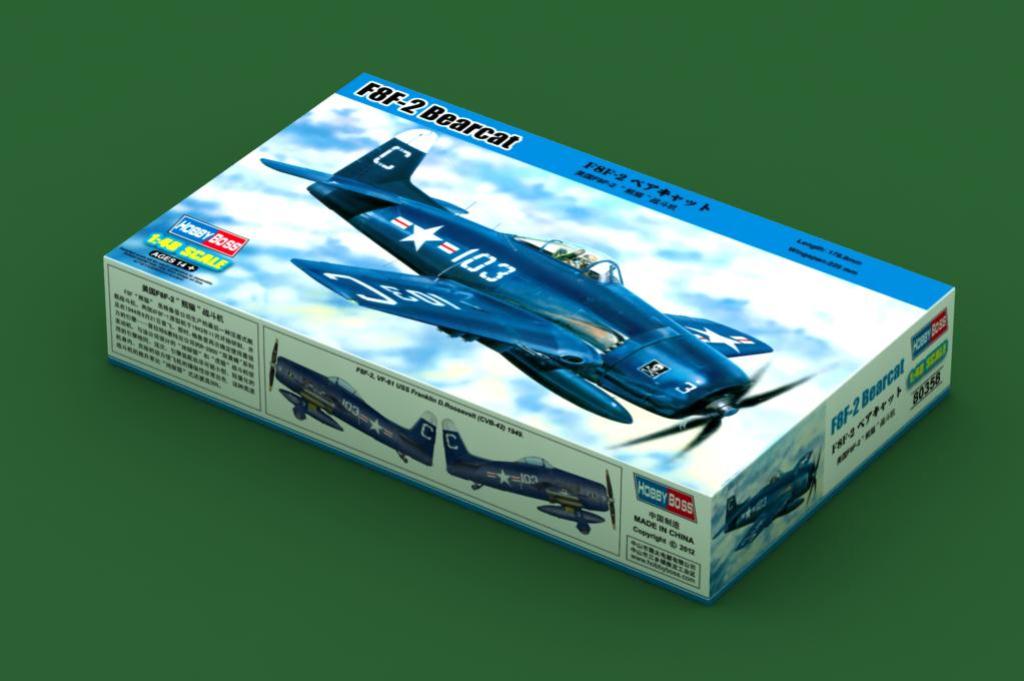 HobbyBoss 1/48th scale F8F-2 Bearcat