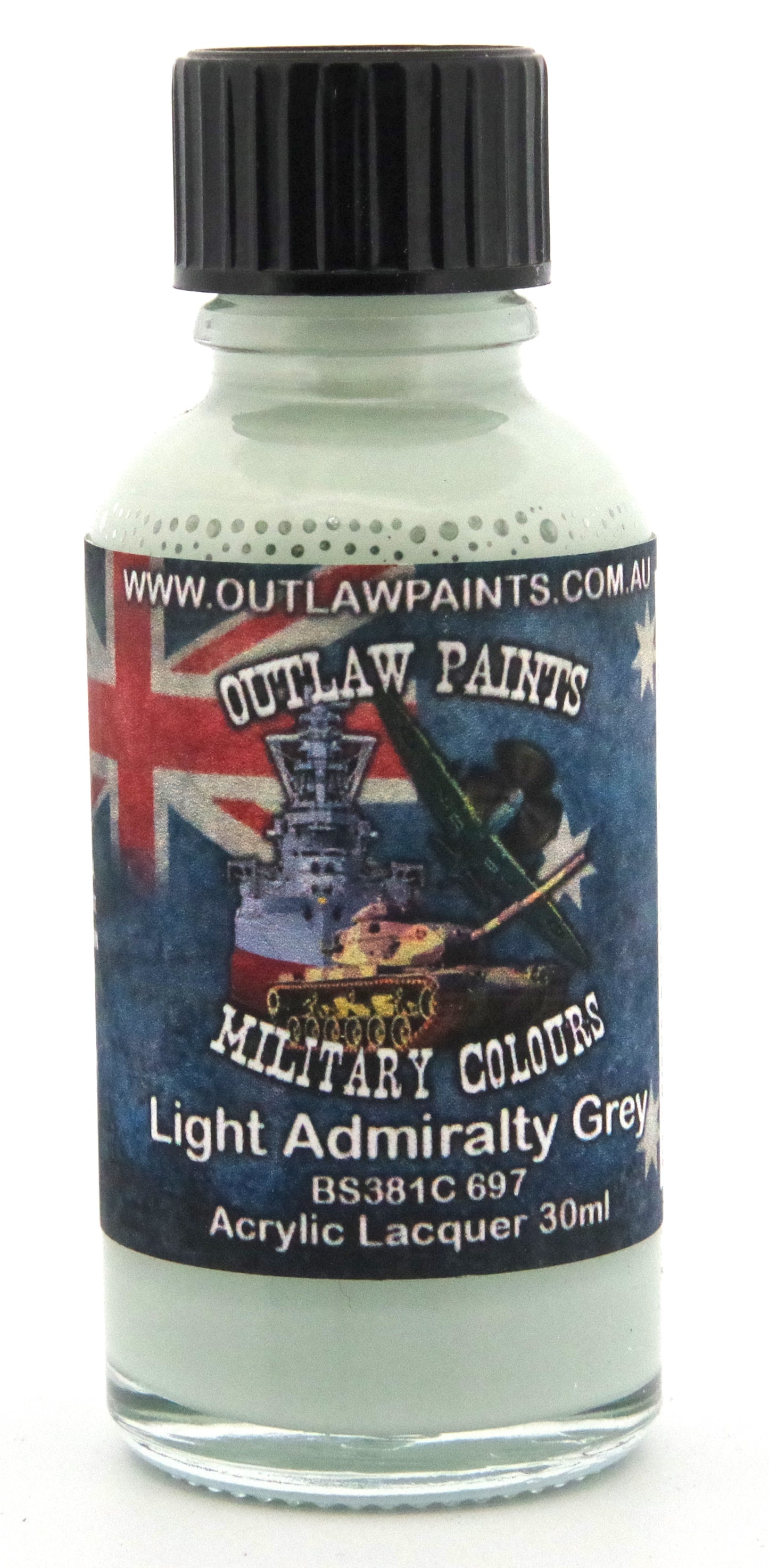 Outlaw Lacquer OP149 - Australian Light Admiralty Grey