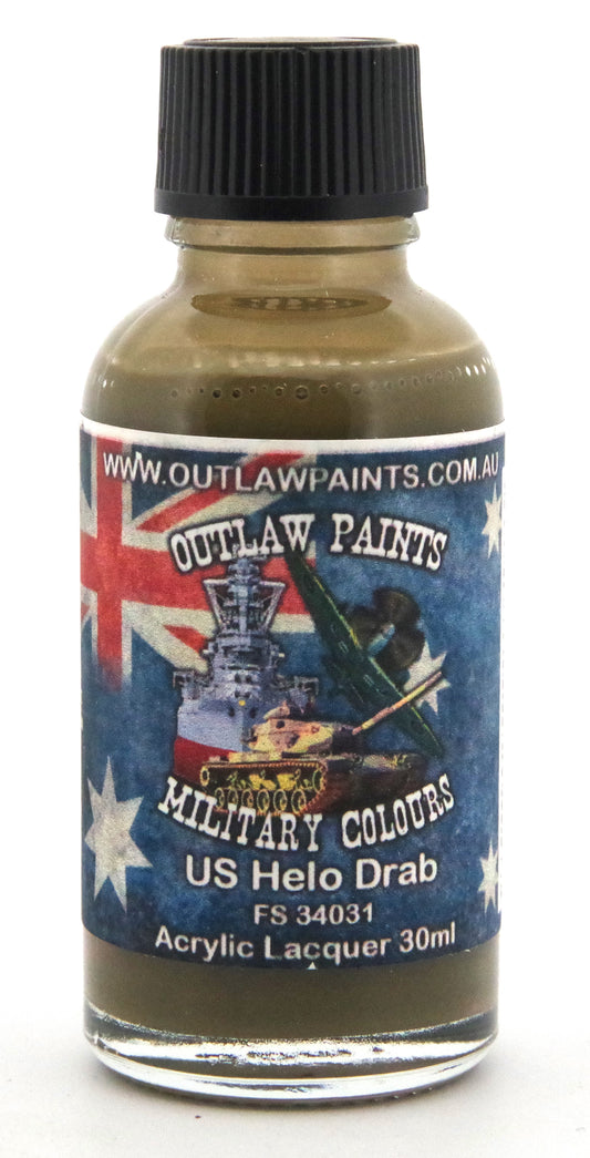 Outlaw Lacquer OP147 - US Helo Drab