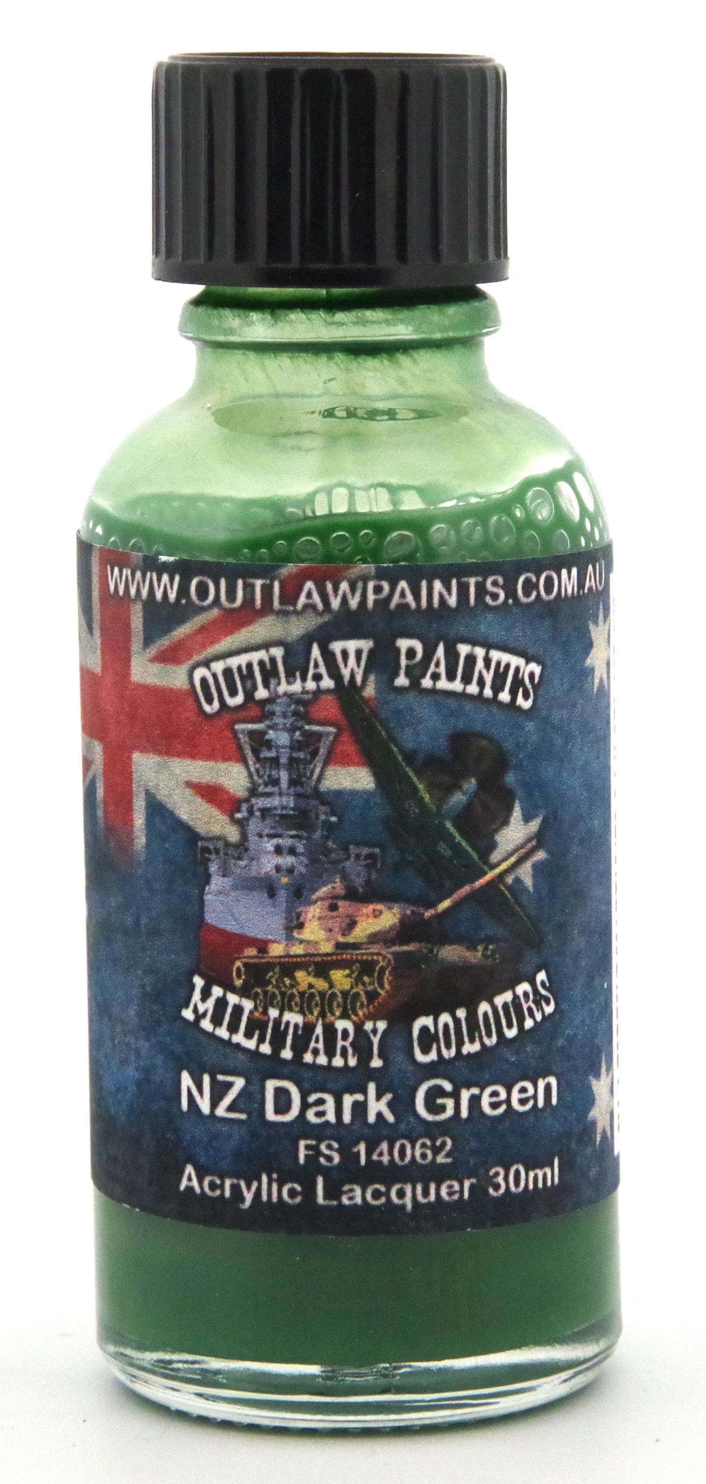 Outlaw Lacquer OP148 - New Zealand Dark Green